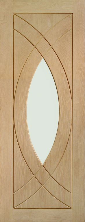 XL Treviso Glazed Unfinished Oak Door 